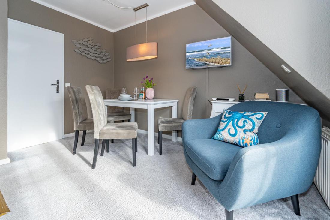 Maritim Und Individuell In Wenningstedt Mit Balkon Daire Dış mekan fotoğraf