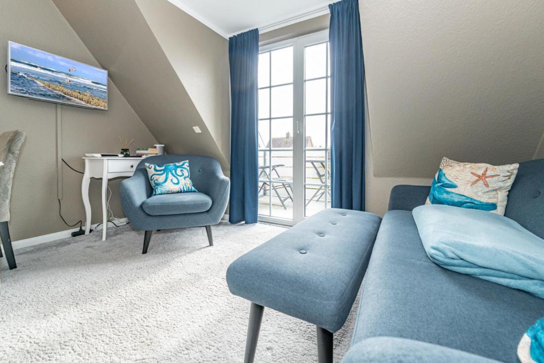 Maritim Und Individuell In Wenningstedt Mit Balkon Daire Dış mekan fotoğraf